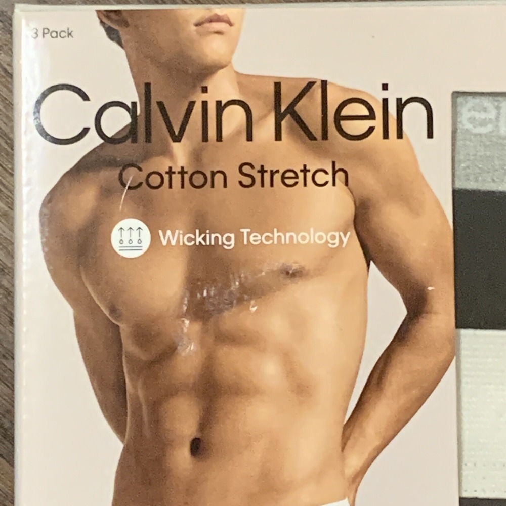 Calvin Klein Men's 3-pack Cotton Stretch Hip Brief Underwear Size XXL - Black - Picture 4 of 8